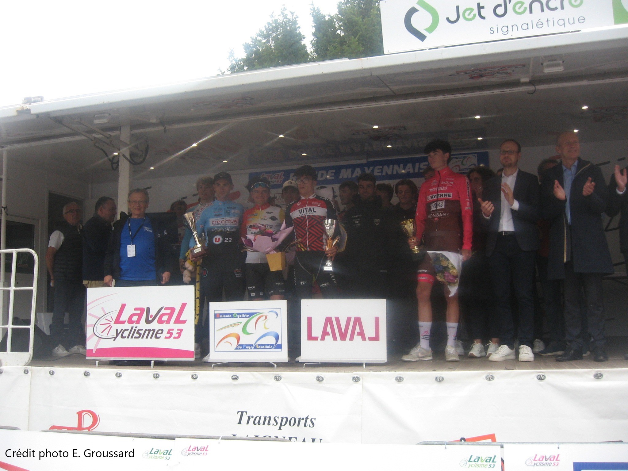 Podium Ronde Mayennaise 2024